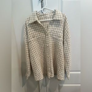Never worn Boutique shacket